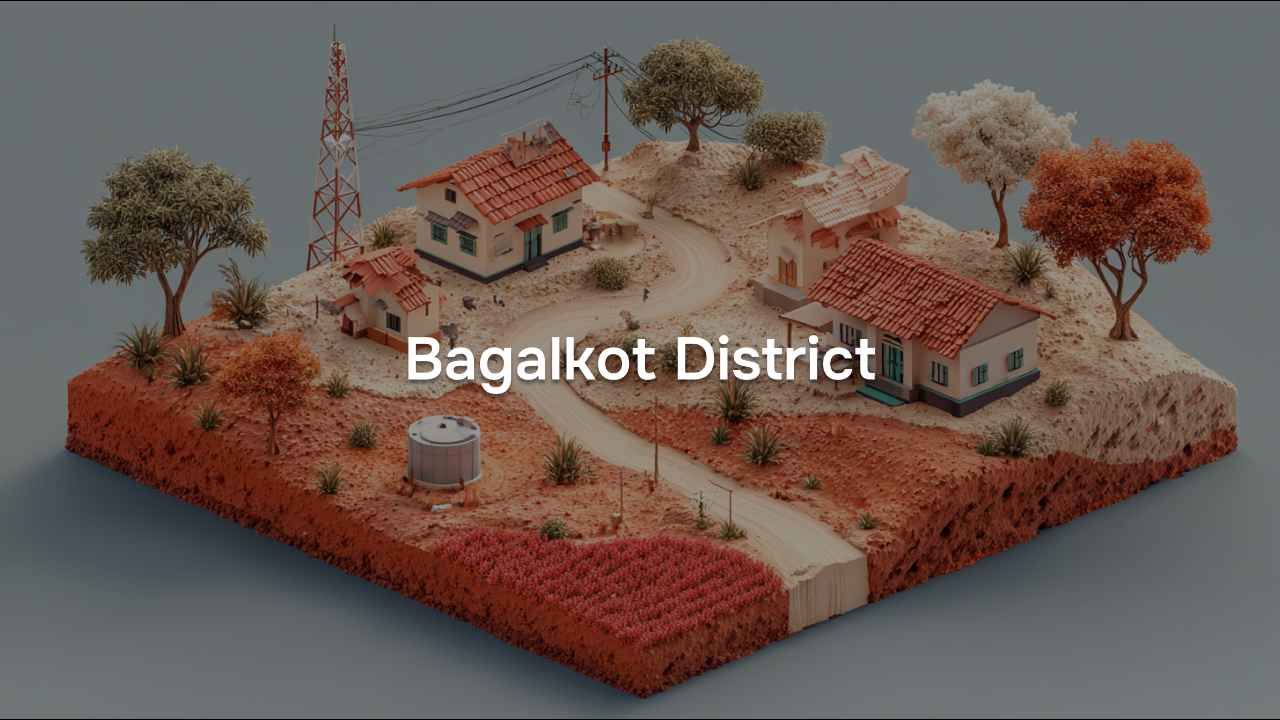 Village Amenities for Bagalkot District of Karnataka, 2011